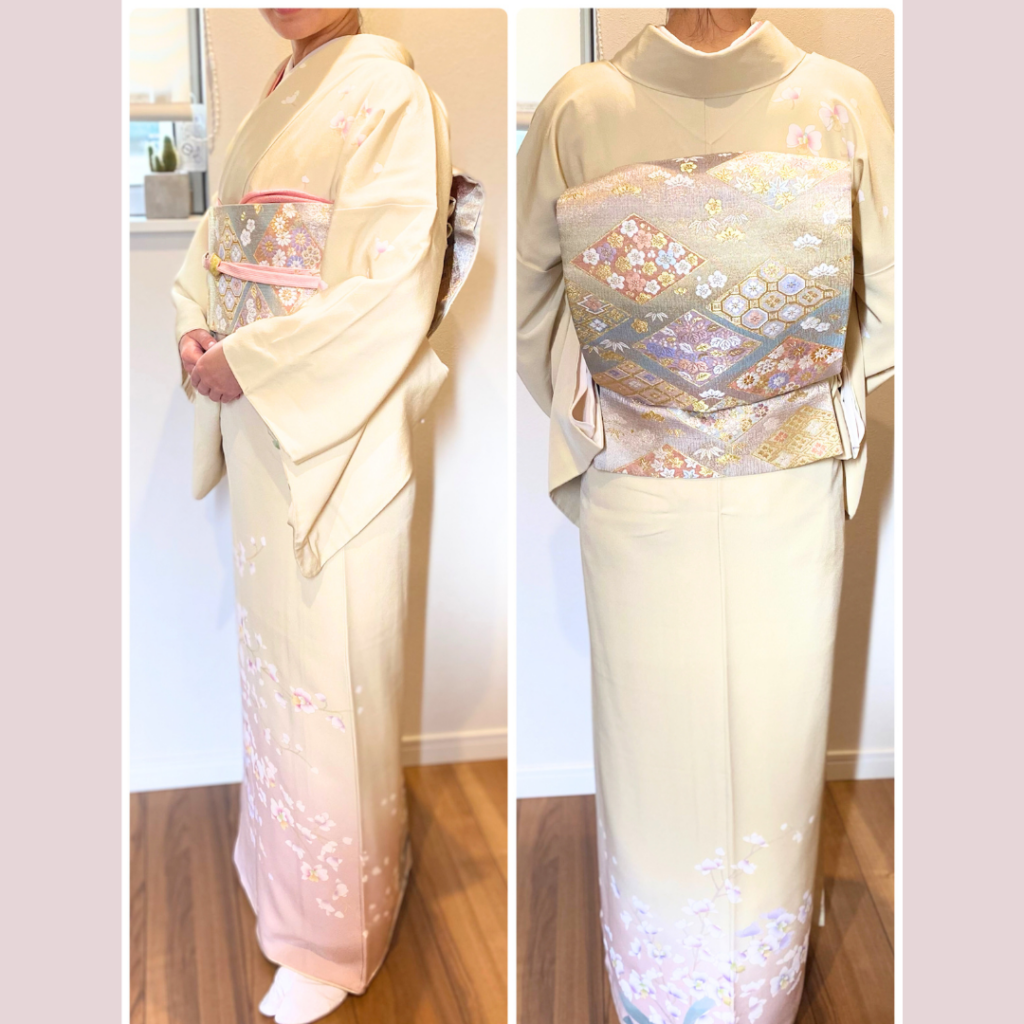 出張着付けも人気をいただいています
着物サロン綾織　愛知県刈谷市