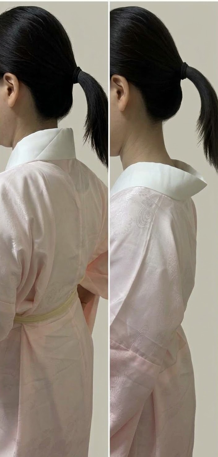 【レッスンレポ】「初回でこんなに衣紋が抜けるなんて！」娘さんの卒業式に向けてスタートした初級コース